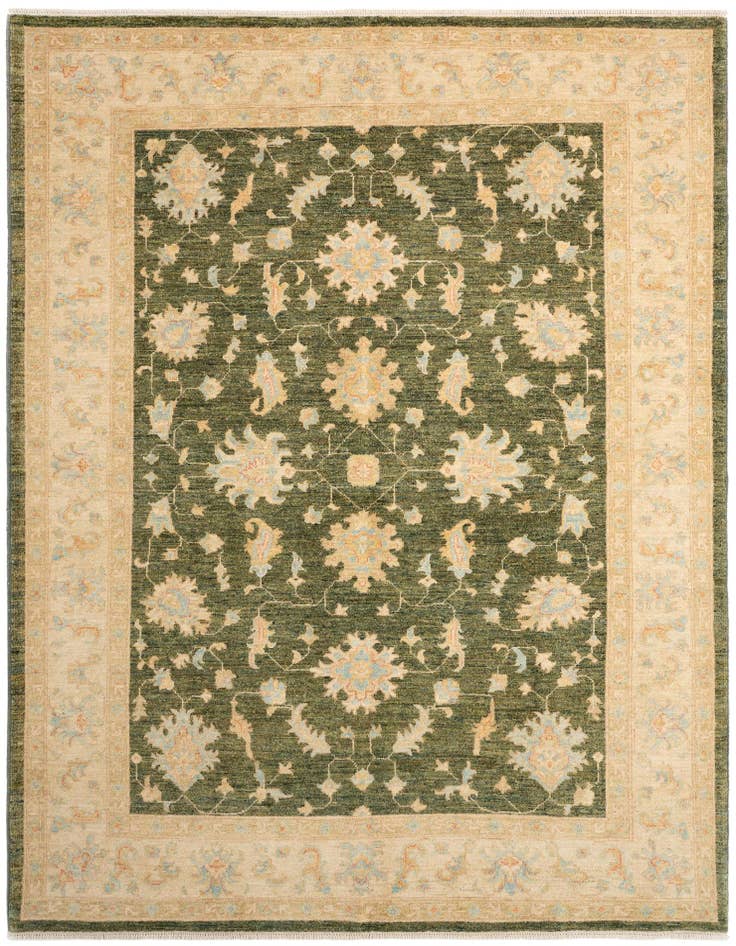 Detail image of 5' 10 x 7' 9 Ziegler Wool Rug