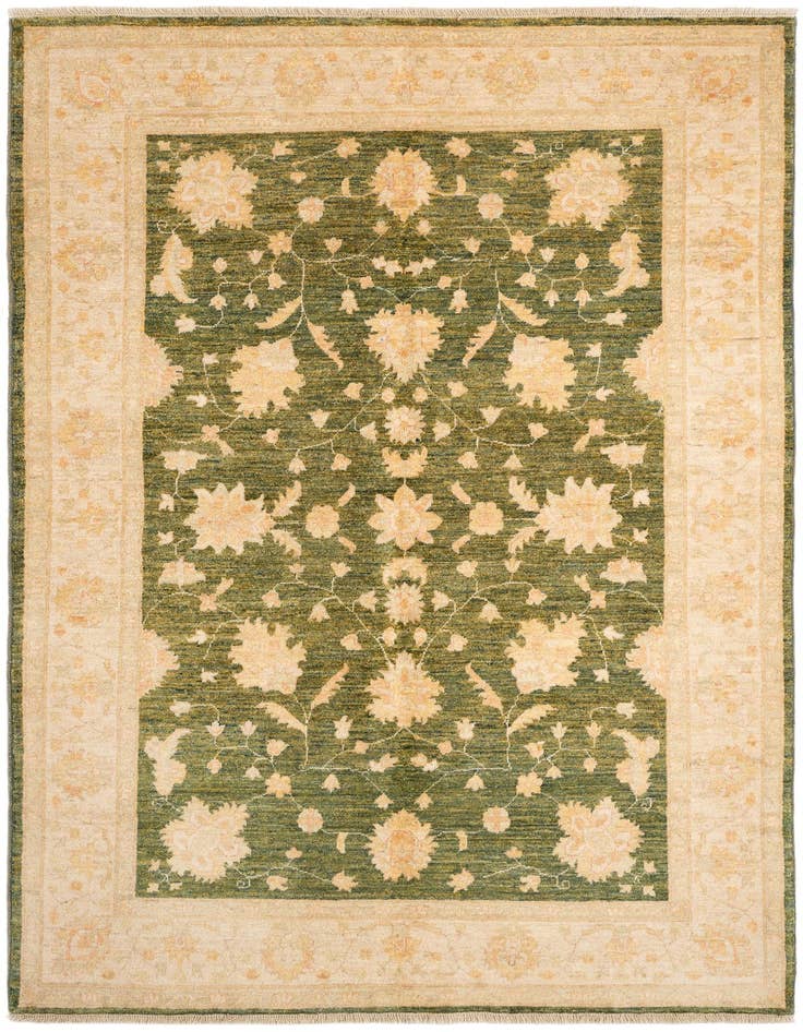 Detail image of 5' 7 x 7' 7 Ziegler Wool Rug