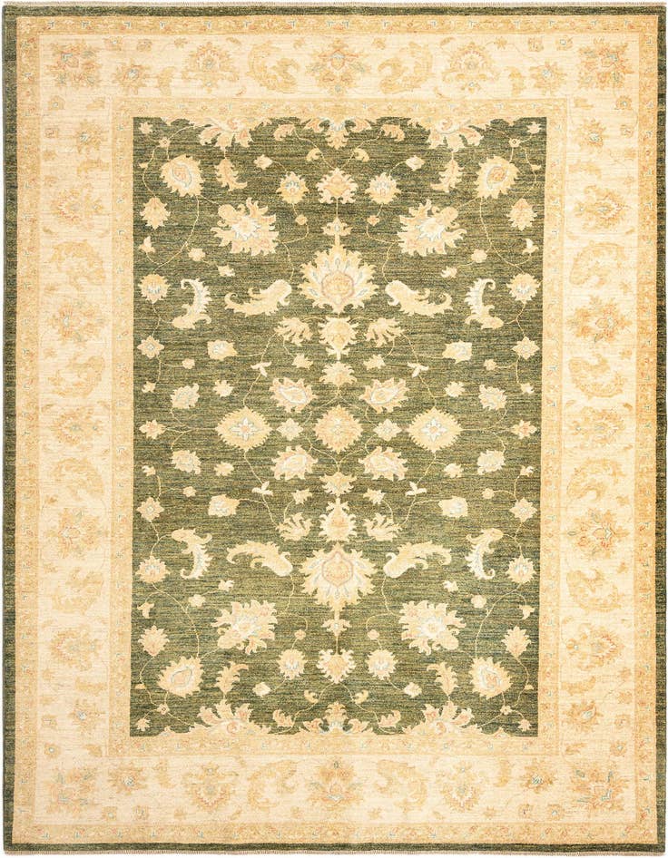 Detail image of 6' 9 x 9' 11 Ziegler Wool Rug