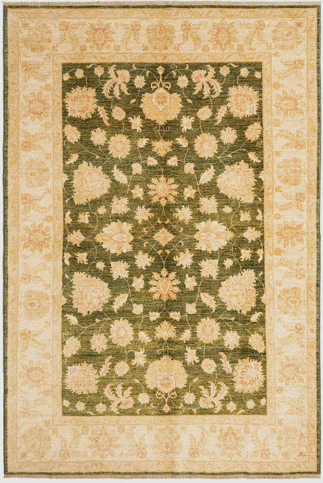 Detail image of 6' 9 x 9' 11 Ziegler Wool Rug