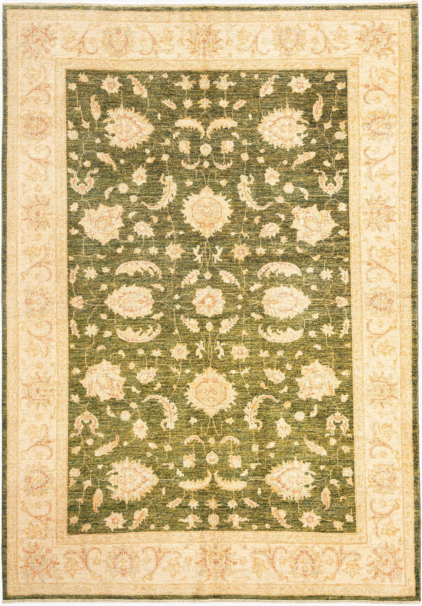 6' 8 x 9' 5 Ziegler Wool Rug