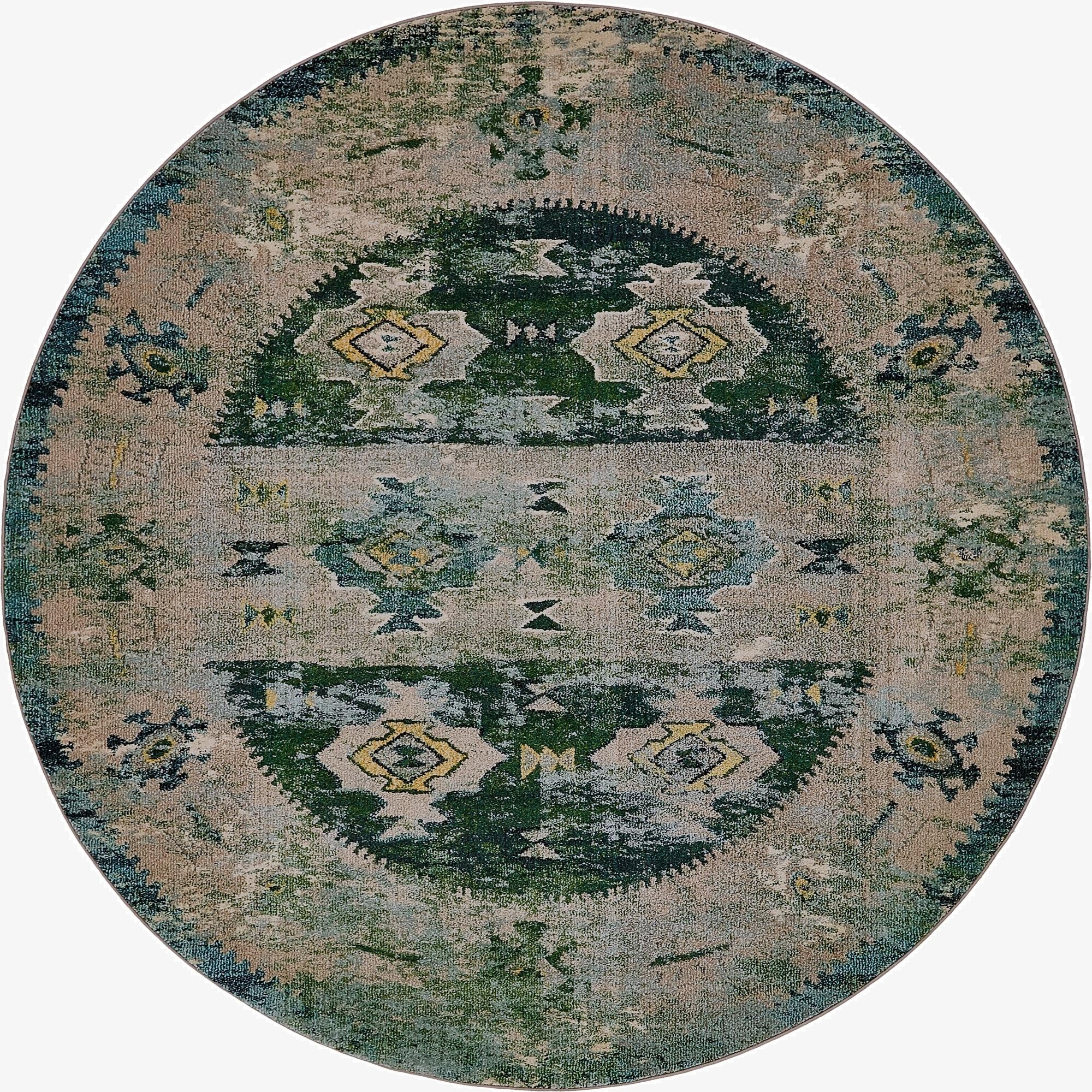 8' x 8'  Washable Alta Round Rug