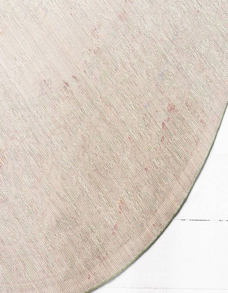 Detail image of 6' x 6' Aqua Round Rug