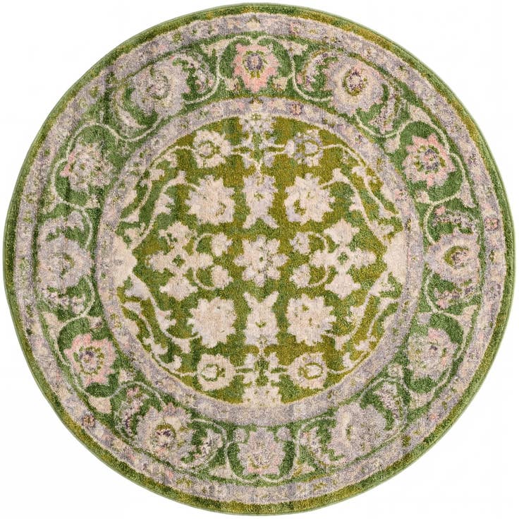 Detail image of 5' x 5' Aurelia Round Rug