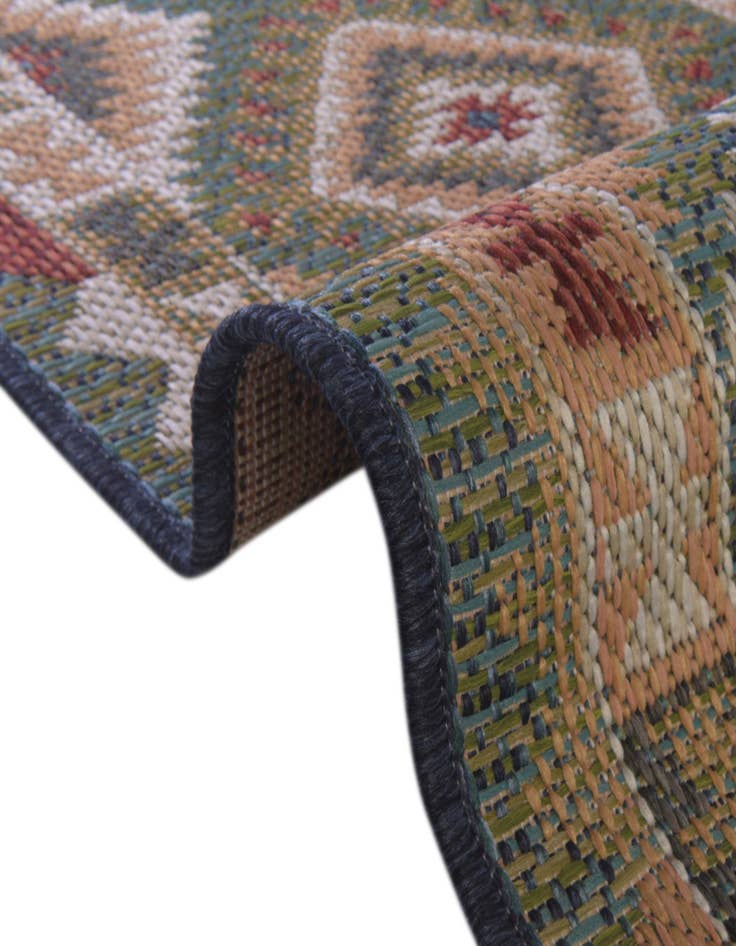 Detail image of 7' 10 x 7' 10 Easy-Clean Baja Indoor / Outdoor Round Rug