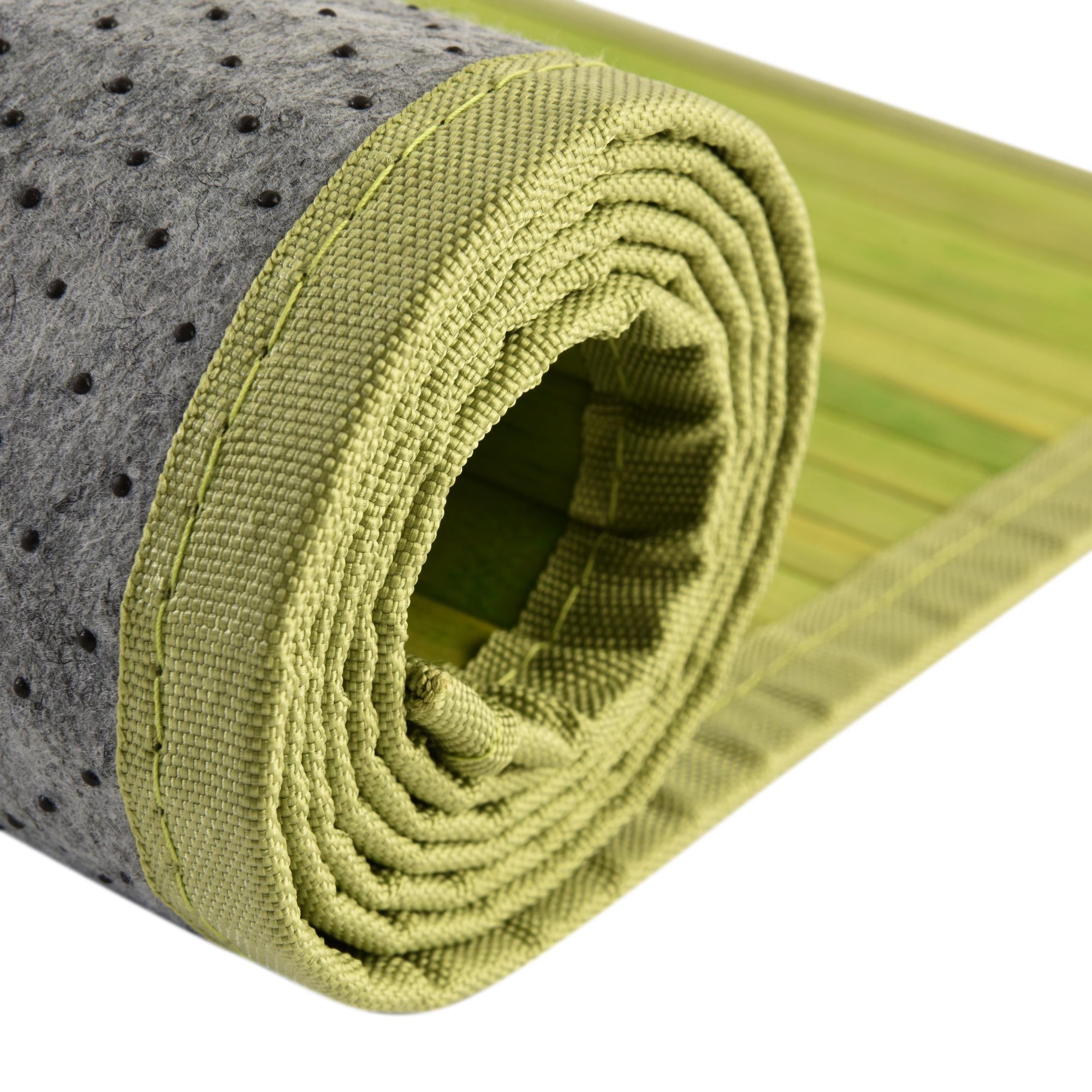 5' 3 x 5' 3 Bamboo Round Rug