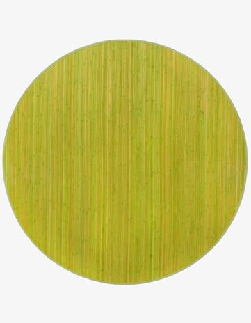 7' x 7' Bamboo Round Rug
