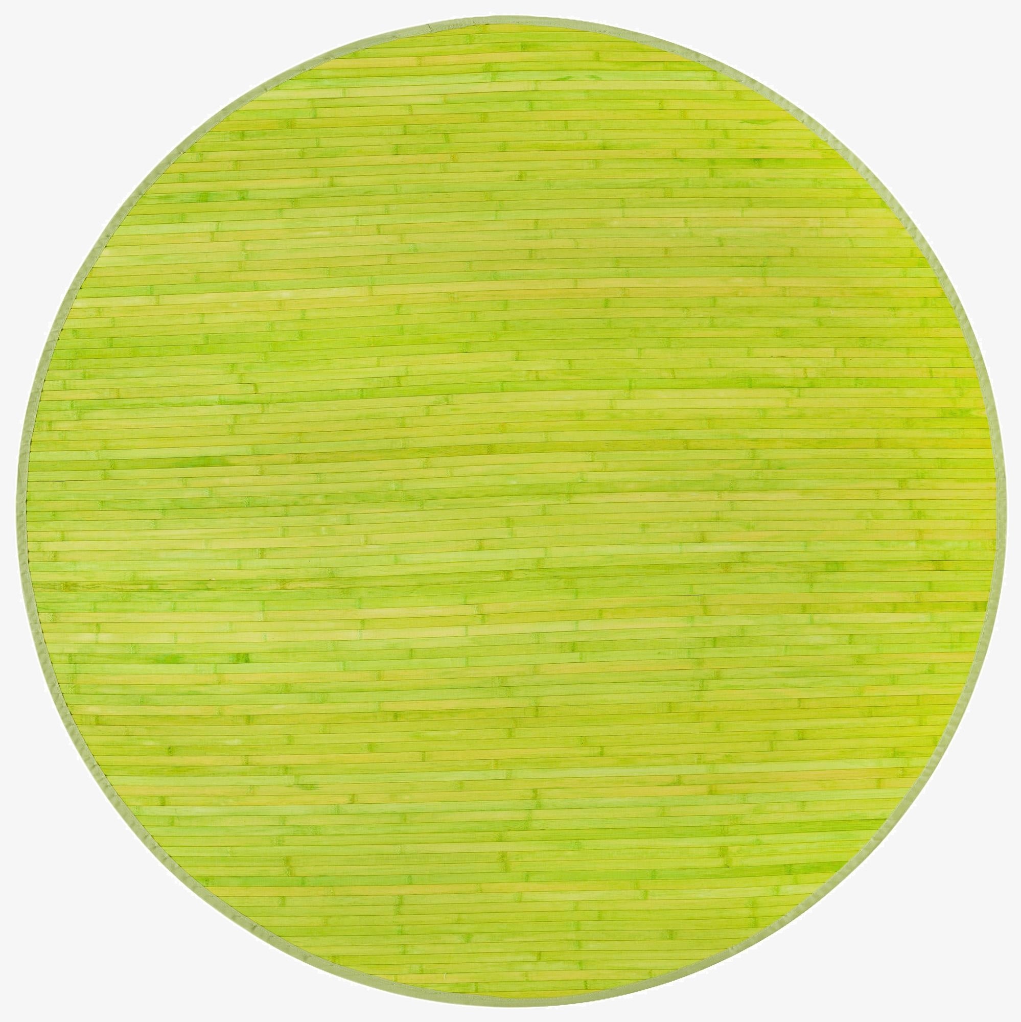 5' 3 x 5' 3 Bamboo Round Rug