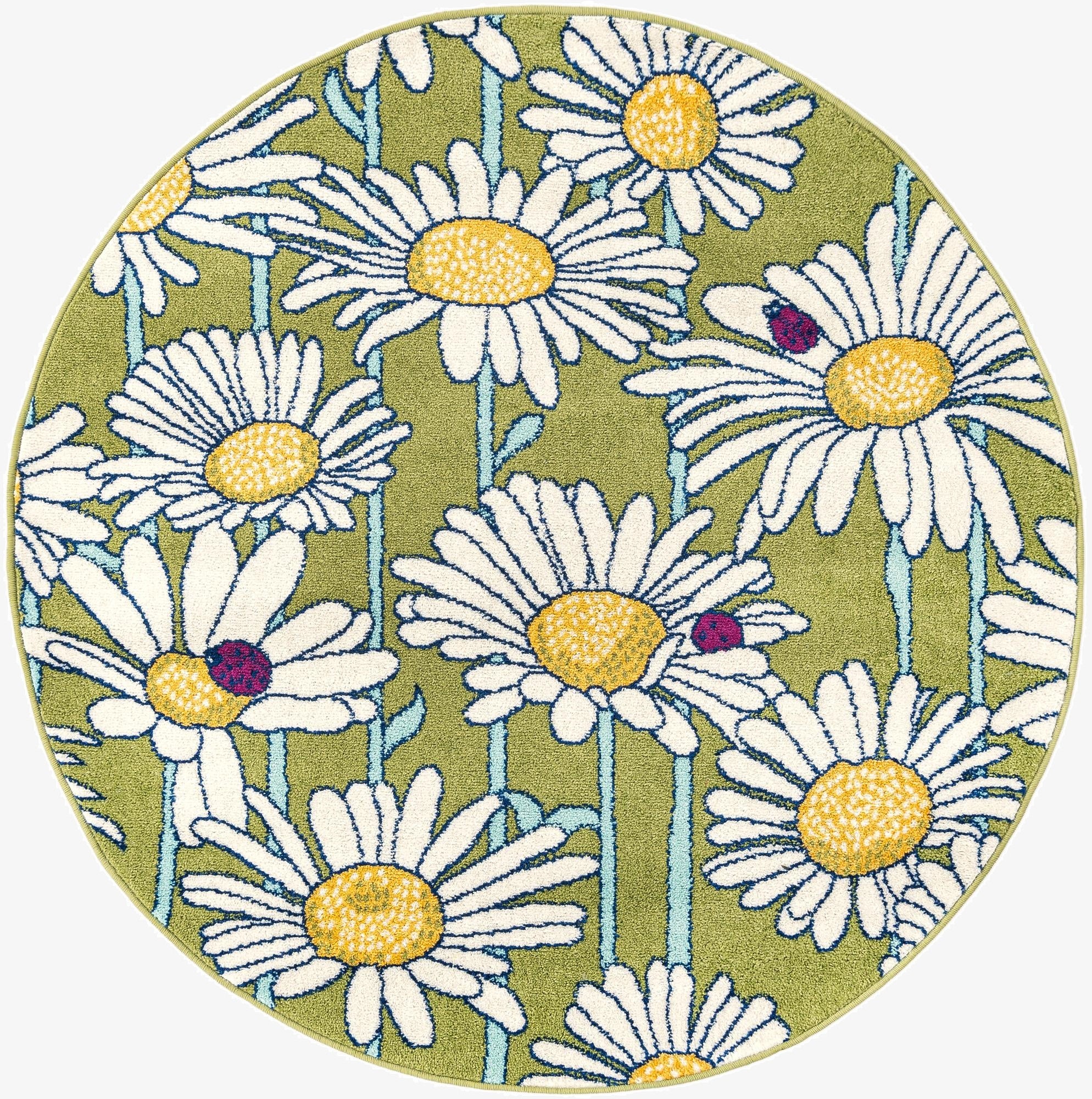5' 3 x 5' 3 Bloom Round Rug