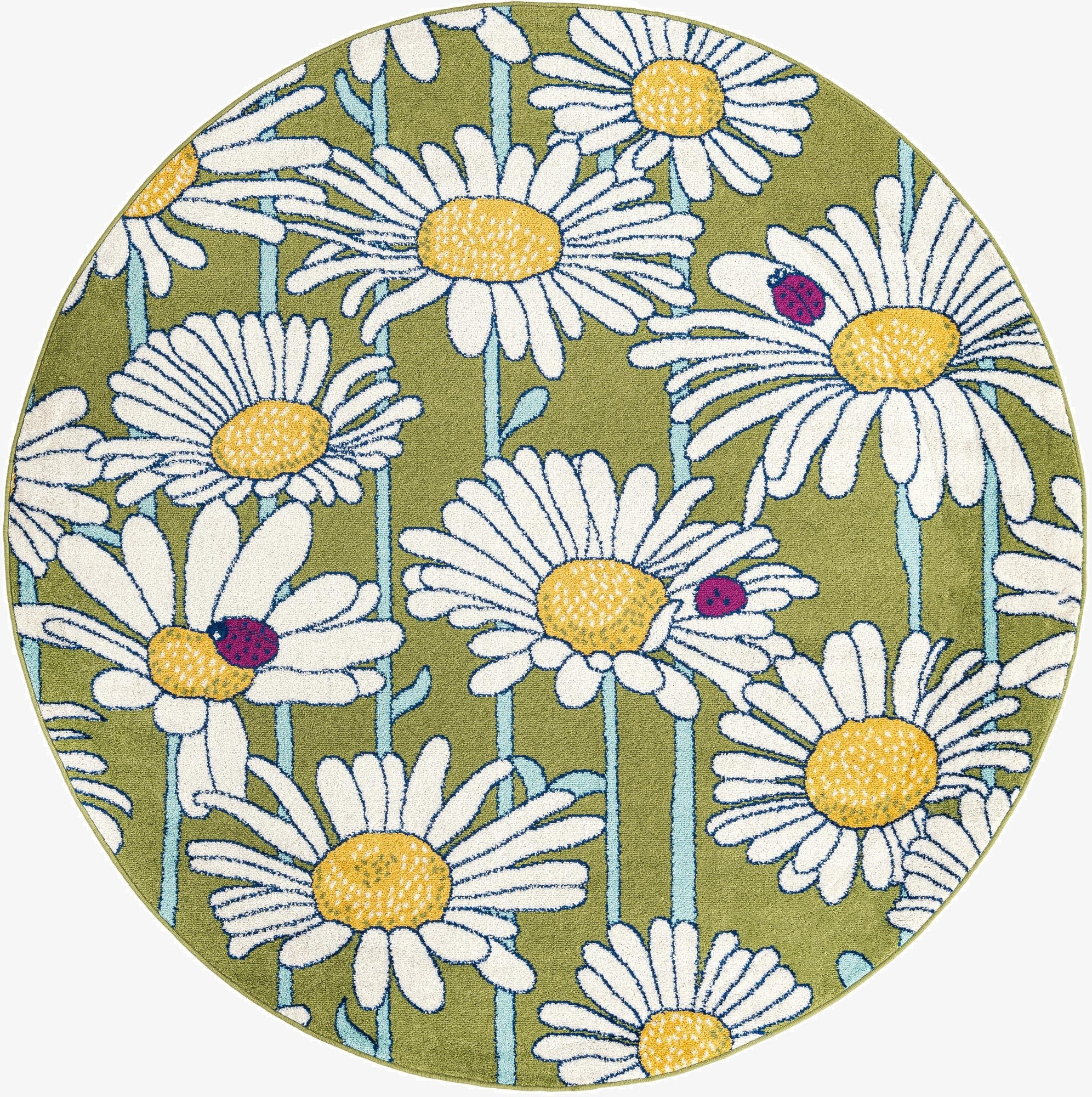 7' x 7' Bloom Round Rug