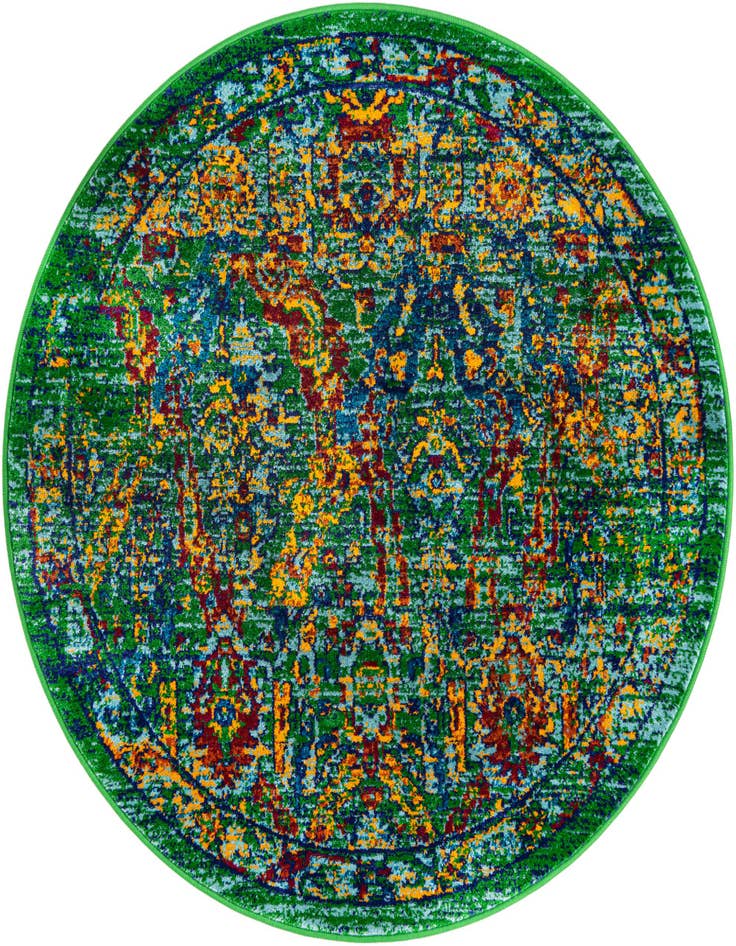 Detail image of 4' x 4' Calypso Round Rug
