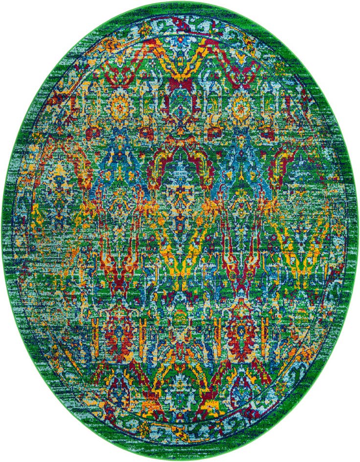 Detail image of 7' 10 x 7' 10 Calypso Round Rug