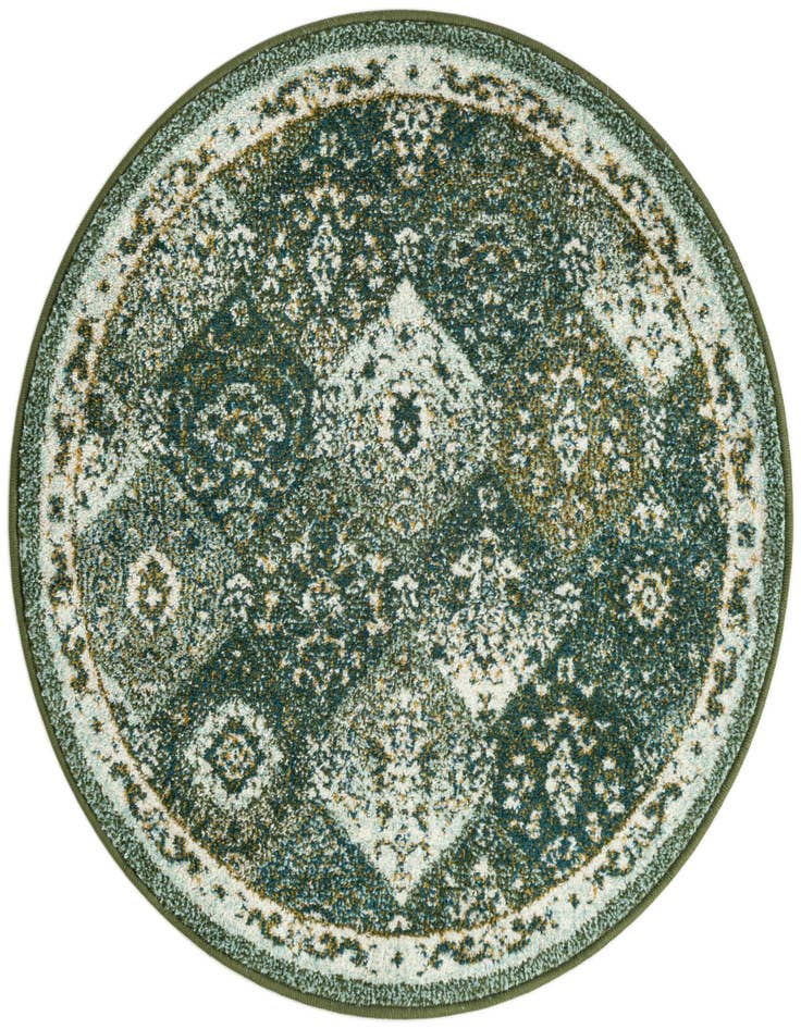 Detail image of 3' x 3' Carrington Round Rug