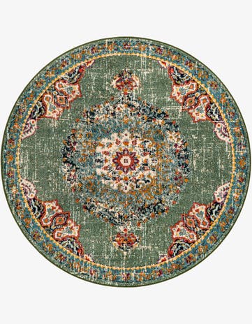 7' x 7' Carrington Round Rug