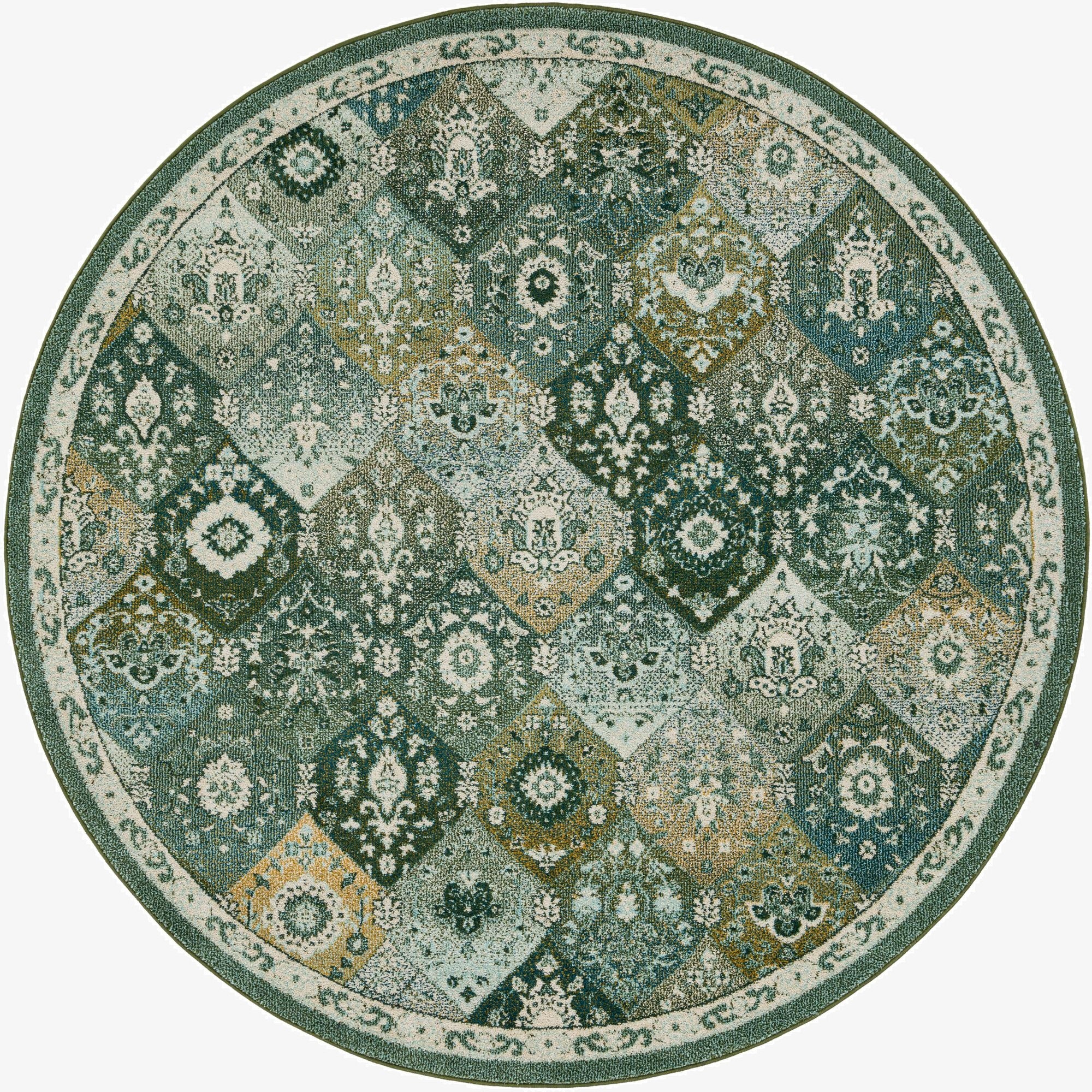 7' 10 x 7' 10 Carrington Round Rug