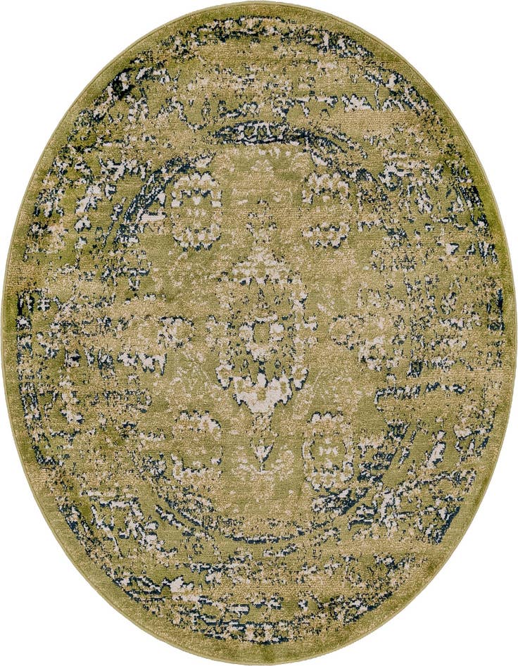 Detail image of 5' x 5' Charleston Round Rug