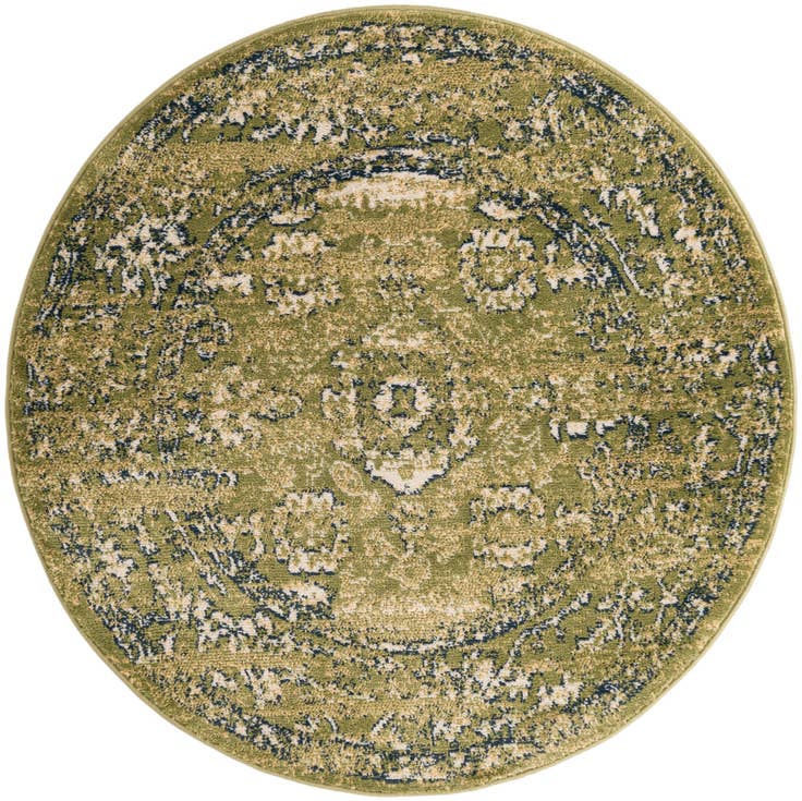 Detail image of 4' x 4' Charleston Round Rug