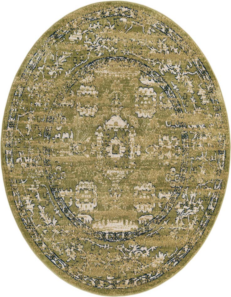 Detail image of 7' x 7' Charleston Round Rug