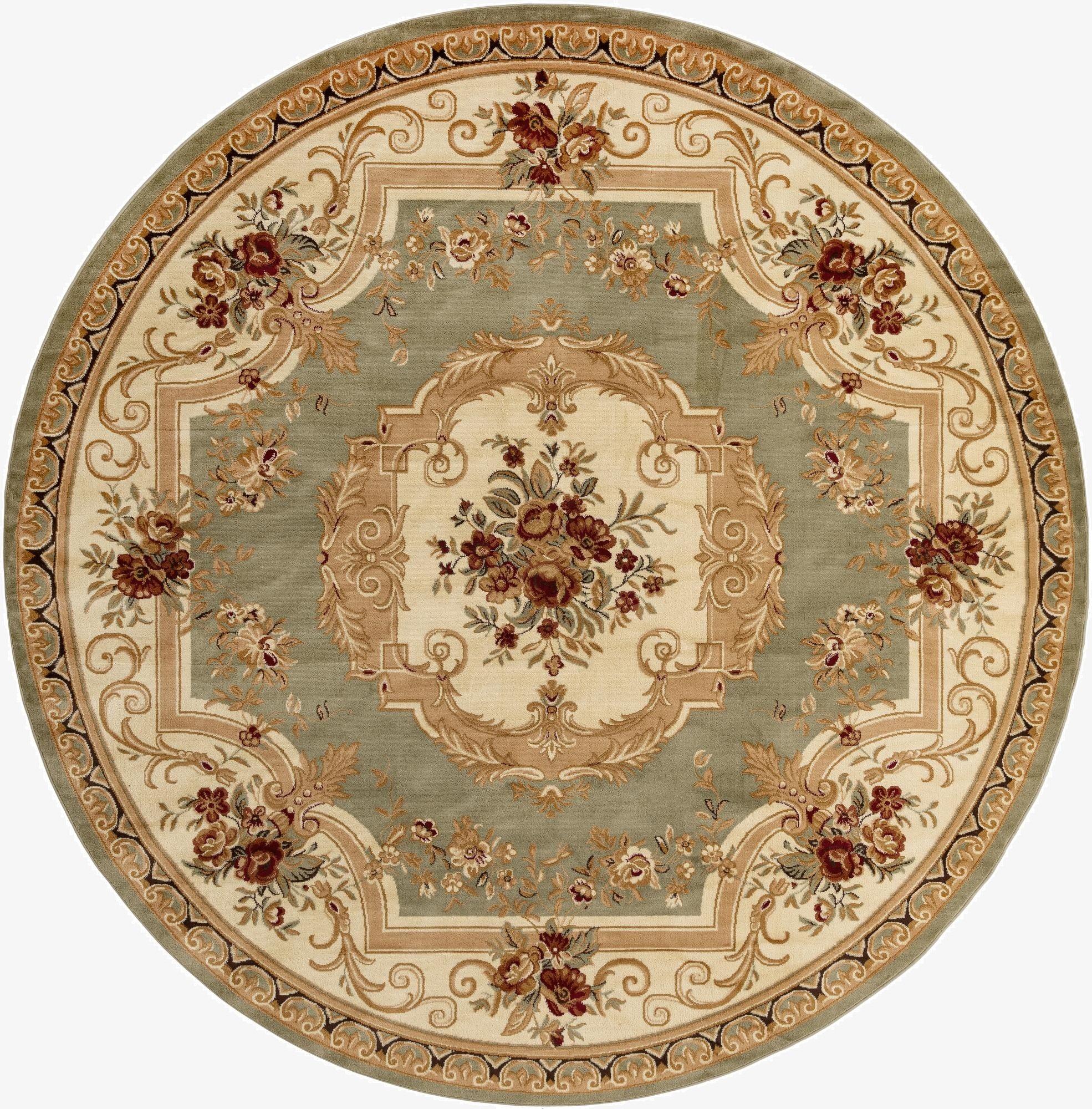 10' x 10' Chateau Round Rug
