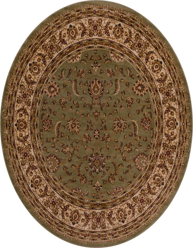 Detail image of 7' 10 x 7' 10 Classic Agra Round Rug