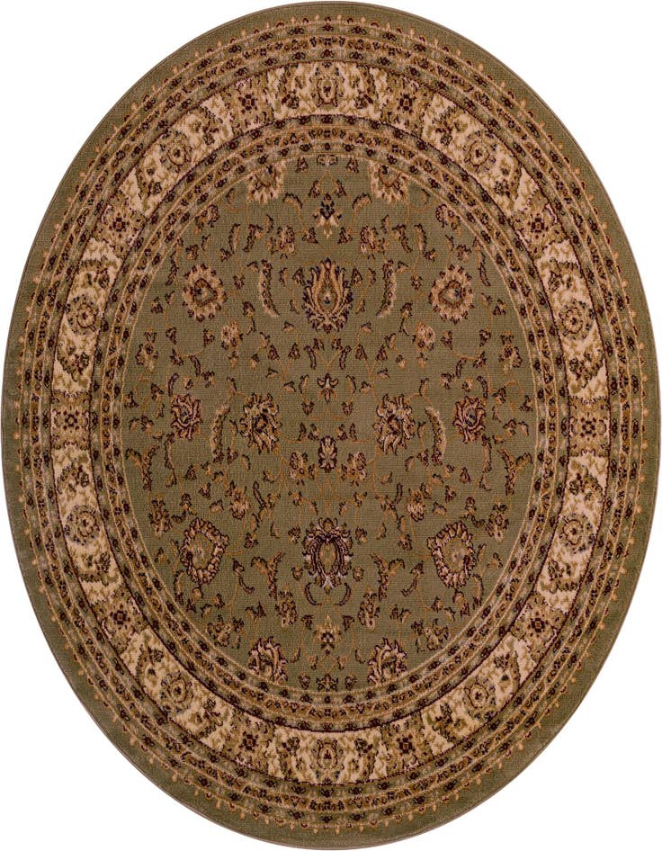 Detail image of 6' x 6' Classic Agra Round Rug