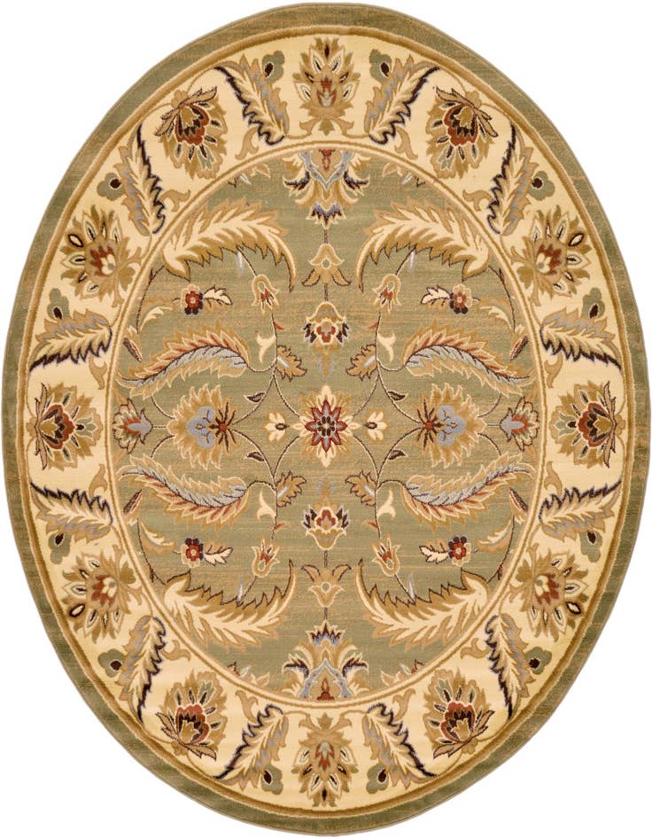 Detail image of 7' 10 x 7' 10 Classic Agra Round Rug