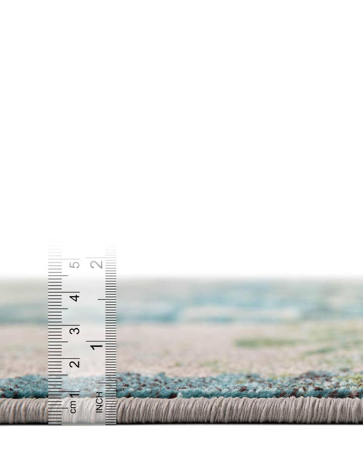 Detail image of 8' x 8' Washable El Paso Round Rug