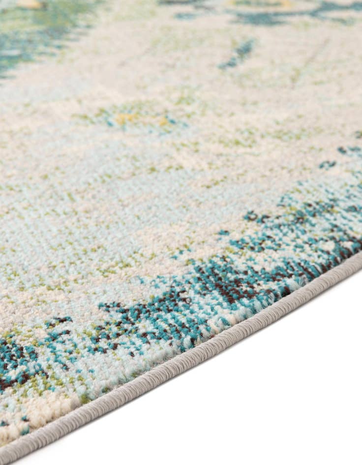 Detail image of 8' x 8' Washable El Paso Round Rug