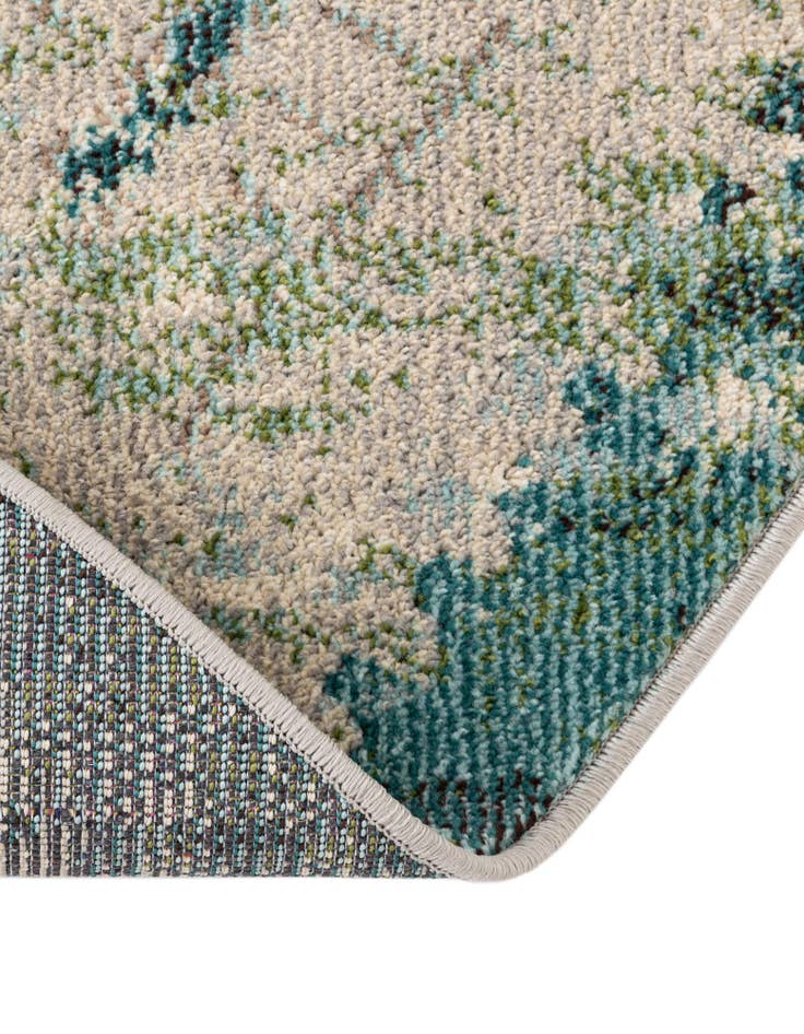 Detail image of 8' x 8' Washable El Paso Round Rug