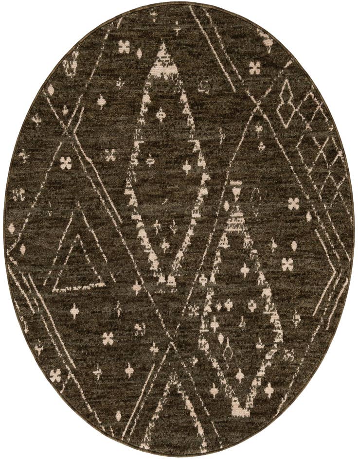 Detail image of 5' x 5' Grand Tradition Round Rug