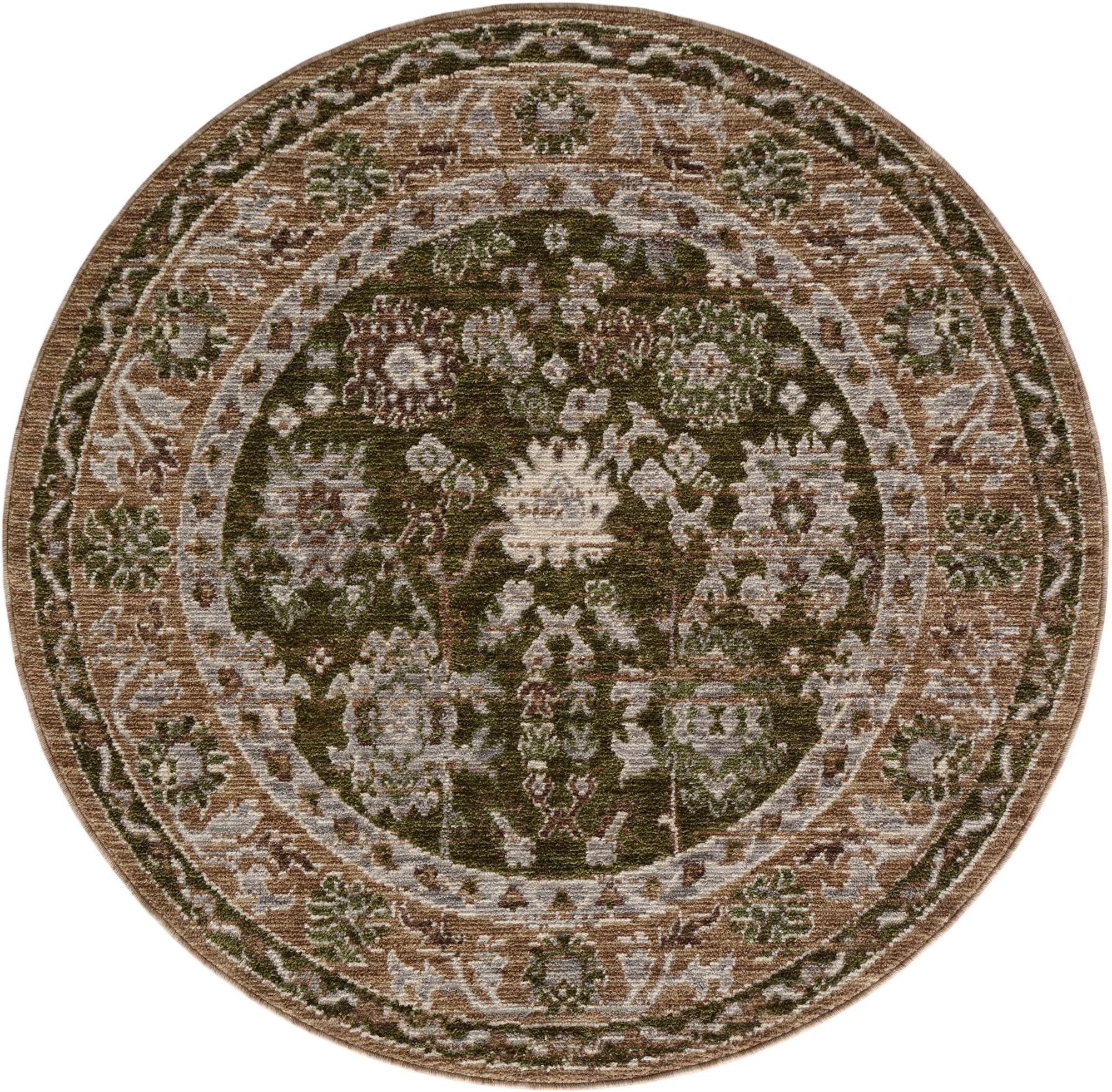 5' x 5' Grand Tradition Round Rug