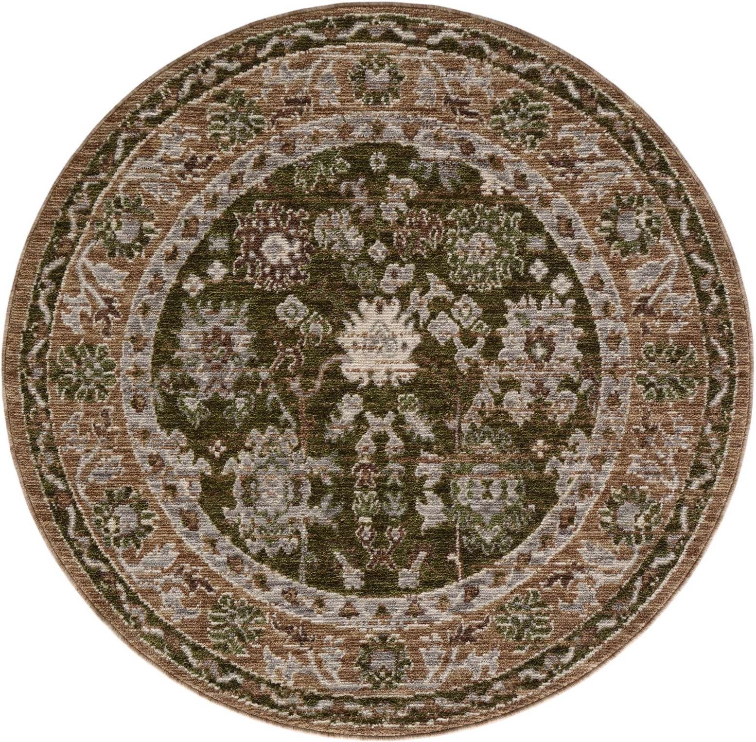5' x 5' Grand Tradition Round Rug