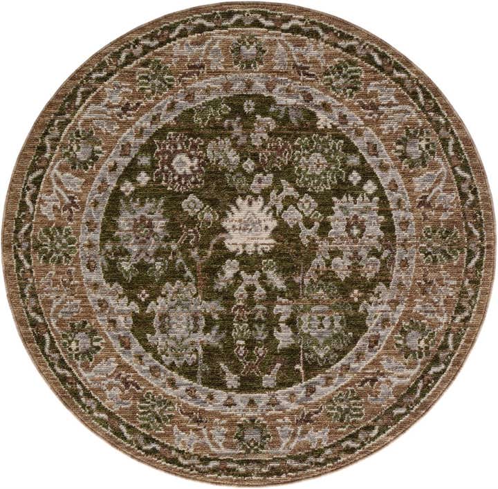 5' x 5' Grand Tradition Round Rug