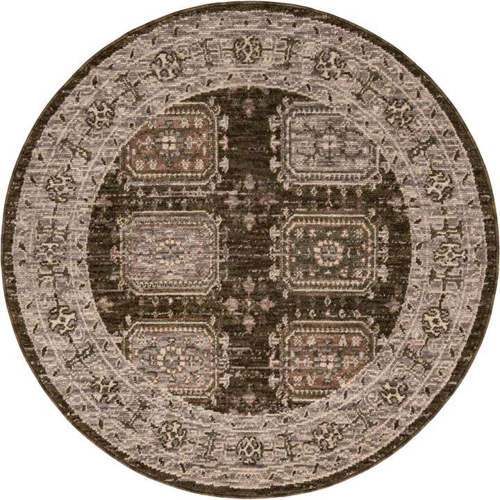 5' x 5' Grand Tradition Round Rug