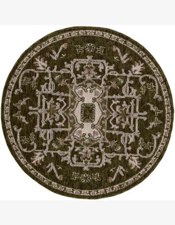 5' x 5' Grand Tradition Round Rug