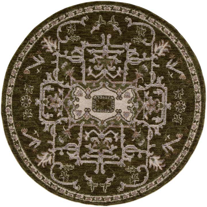 5' x 5' Grand Tradition Round Rug
