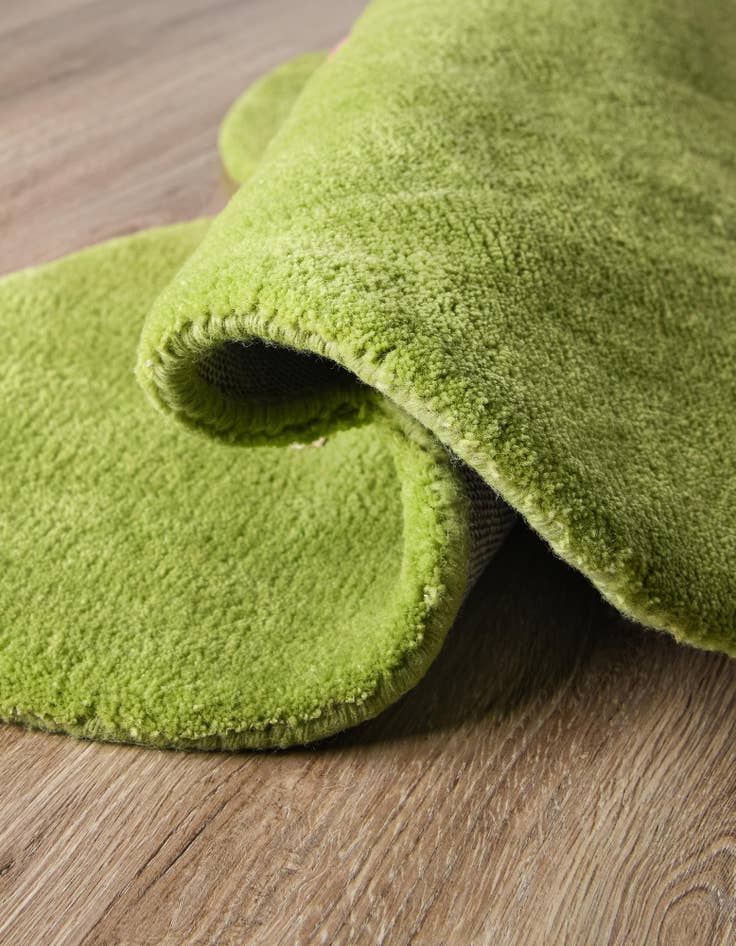 Detail image of 2' 2 x 2' 2 Happy Rugs Funky Flower Wool Round