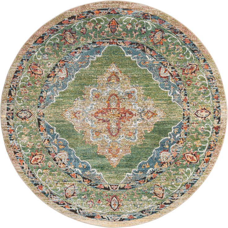 Detail image of 7' 10 x 7' 10 Isabella Round Rug