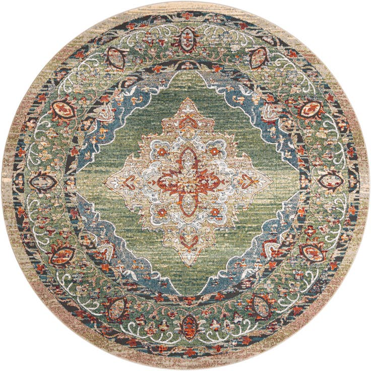 Detail image of 10' x 10' Isabella Round Rug