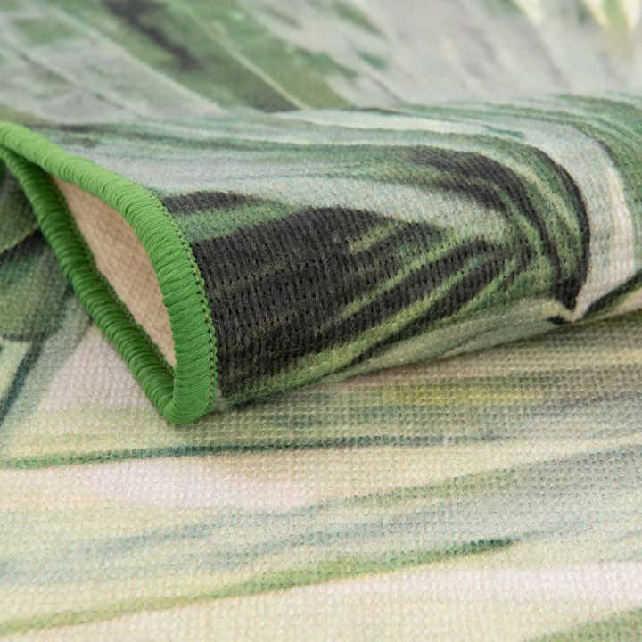 3' 3 x 3' 3 Easy-Clean Jill Zarin Caribbean Indoor / Outdoor Round Rug