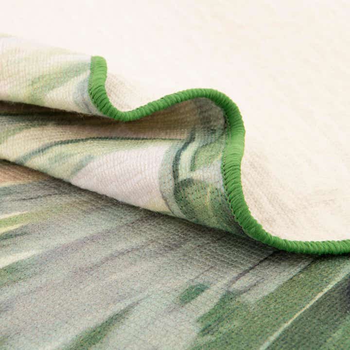 3' 3 x 3' 3 Easy-Clean Jill Zarin Caribbean Indoor / Outdoor Round Rug