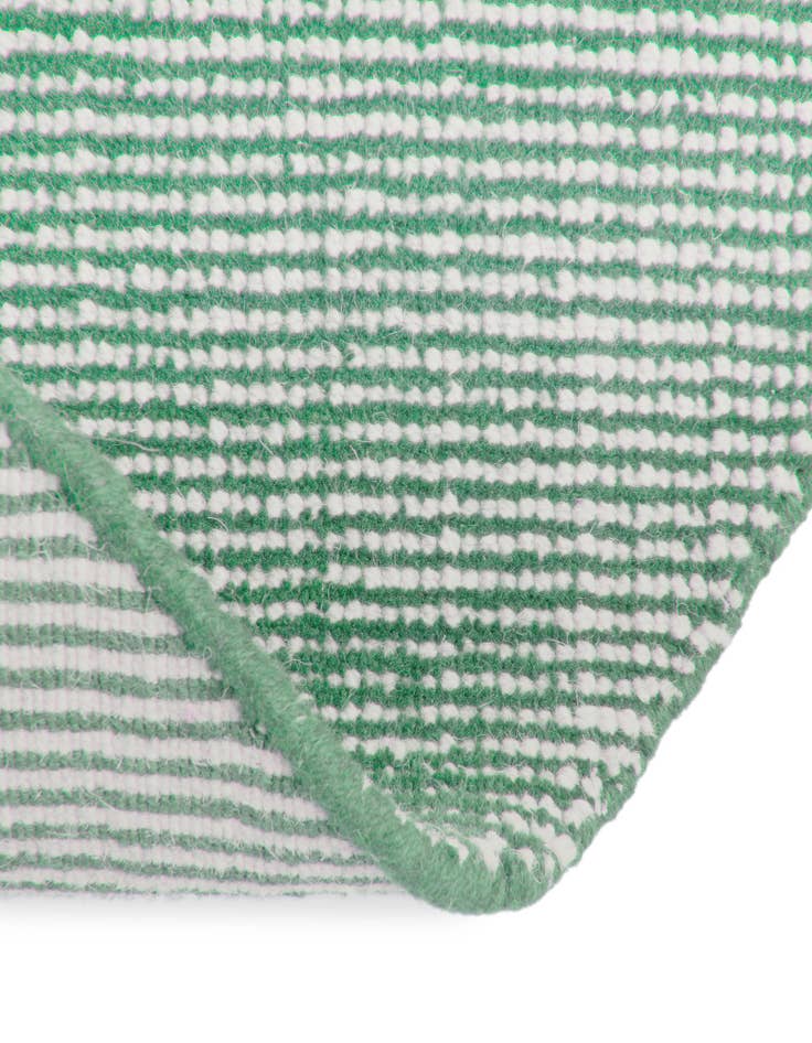 Detail image of 4' 1 x 4' 1  Hand Woven Jill Zarin English Manor Farmhouse Wool Round Rug