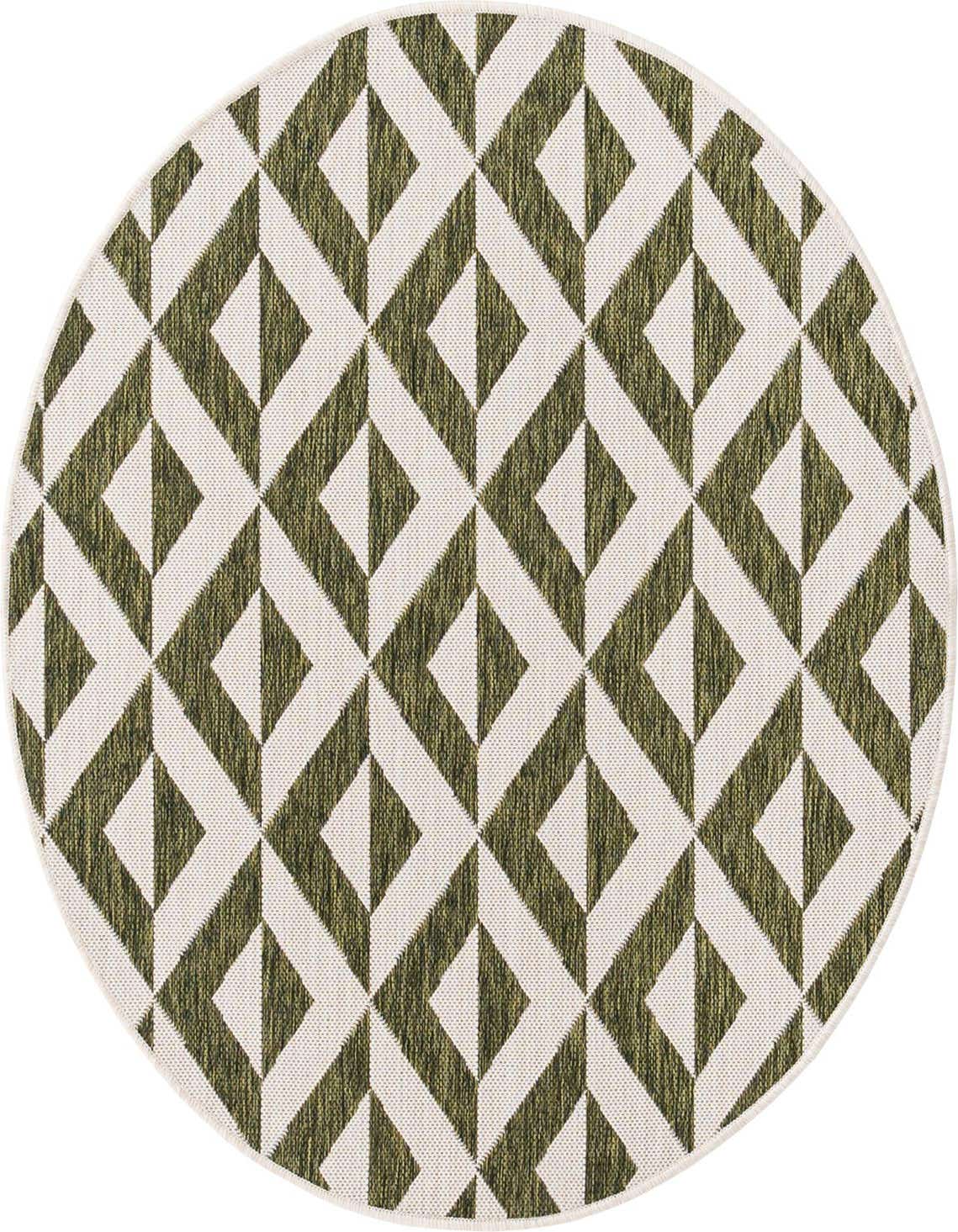 4' x 4' Easy-Clean Jill Zarin Napa Indoor / Outdoor Round Rug