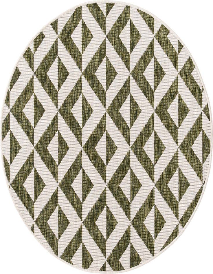 Detail image of 4' x 4' Easy-Clean Jill Zarin Napa Indoor / Outdoor Round Rug