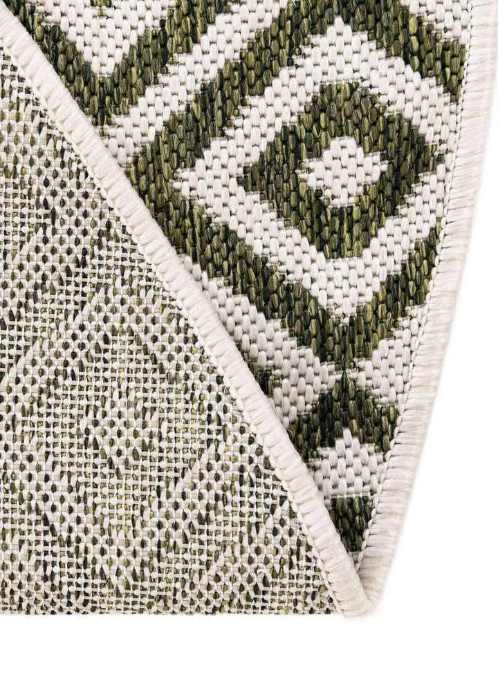 4' x 4' Easy-Clean Jill Zarin Costa Rica Indoor / Outdoor Round Rug