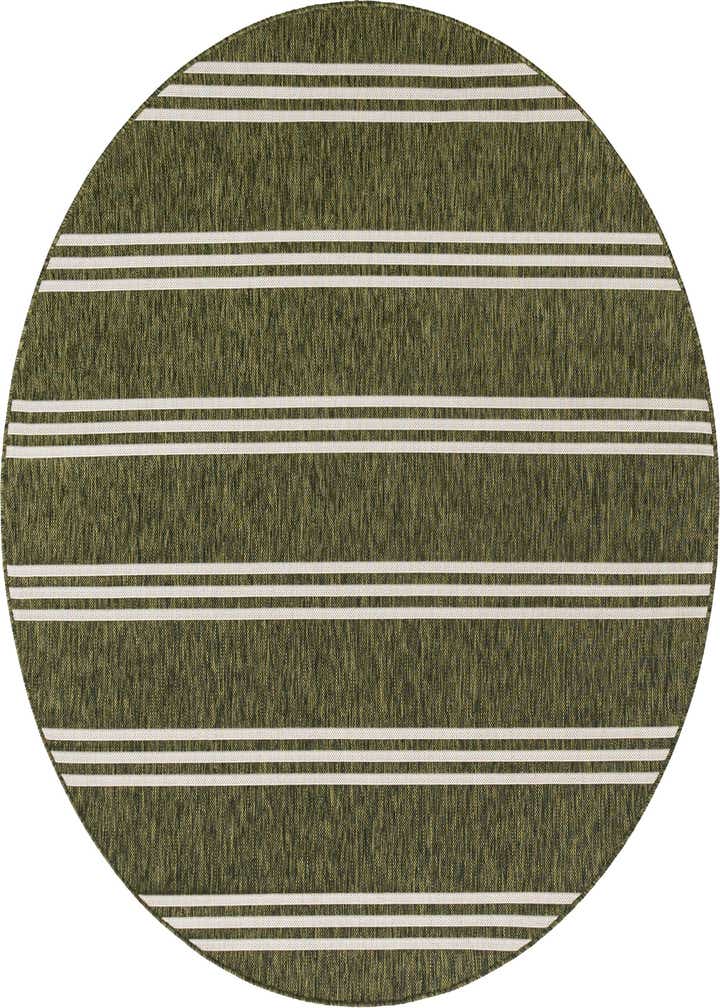 6' 7 x 6' 7 Easy-Clean Jill Zarin Anguilla Indoor / Outdoor Round Rug