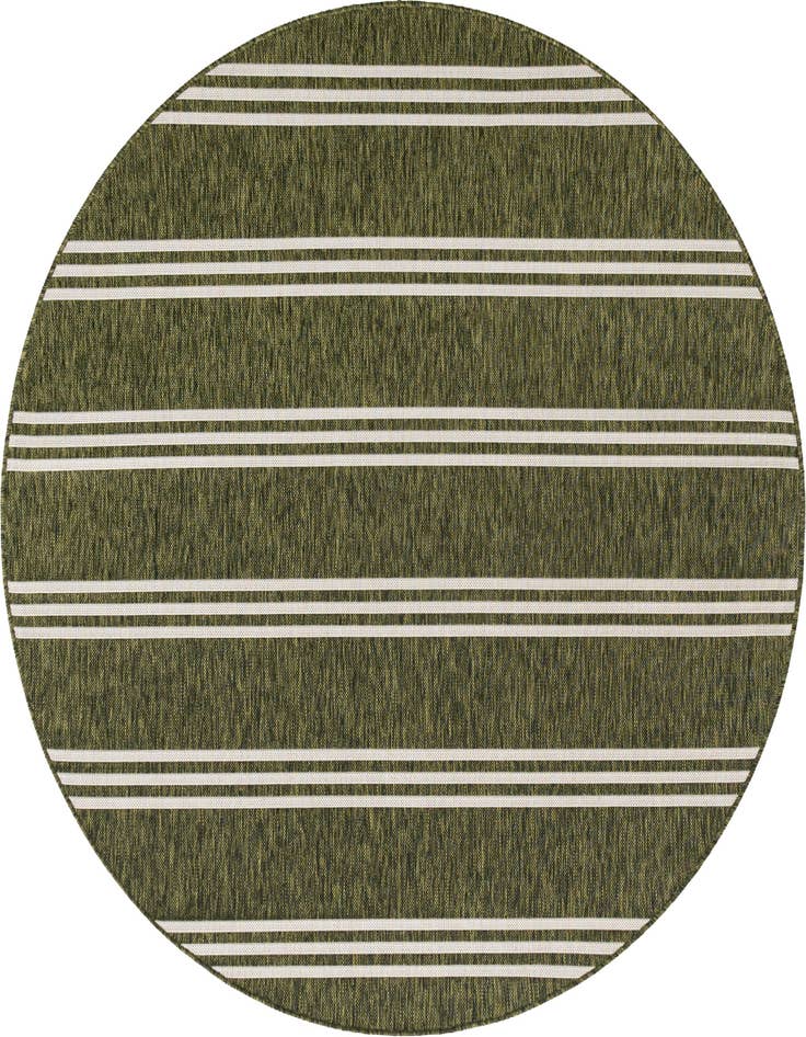 Detail image of 6' 7 x 6' 7 Easy-Clean Jill Zarin Anguilla Indoor / Outdoor Round Rug
