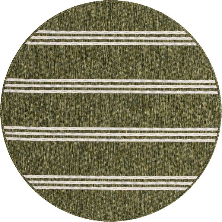 Detail image of 4' x 4' Easy-Clean Jill Zarin Anguilla Indoor / Outdoor Round Rug