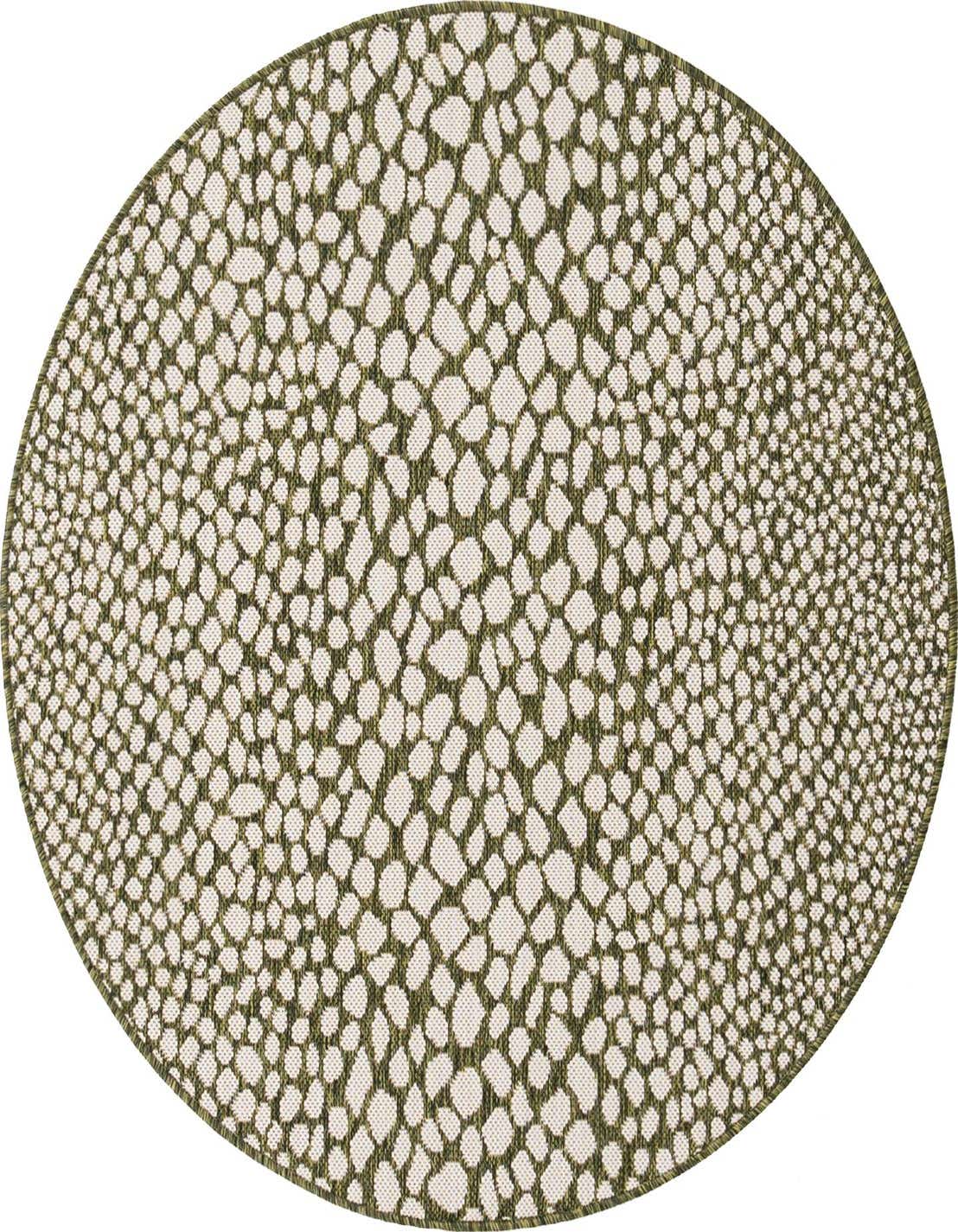 4' x 4' Easy-Clean Jill Zarin Cape Town Indoor / Outdoor Round Rug