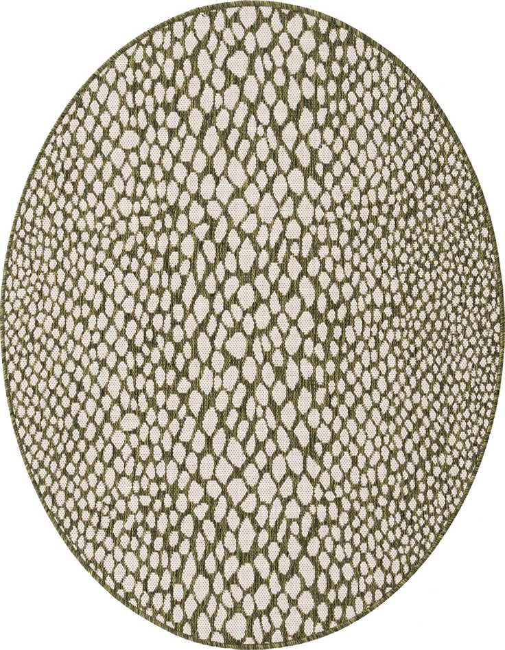 Detail image of 4' x 4' Easy-Clean Jill Zarin Cape Town Indoor / Outdoor Round Rug